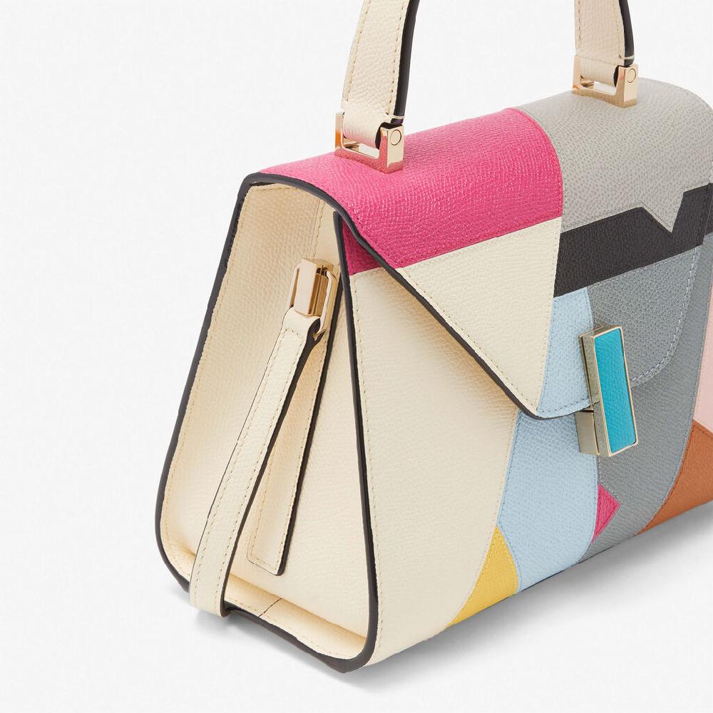 Valextra Borsa a mano da Donna Mini in Pelle Multicolore | Valextra Iside Offerta per la Festa della Mamma