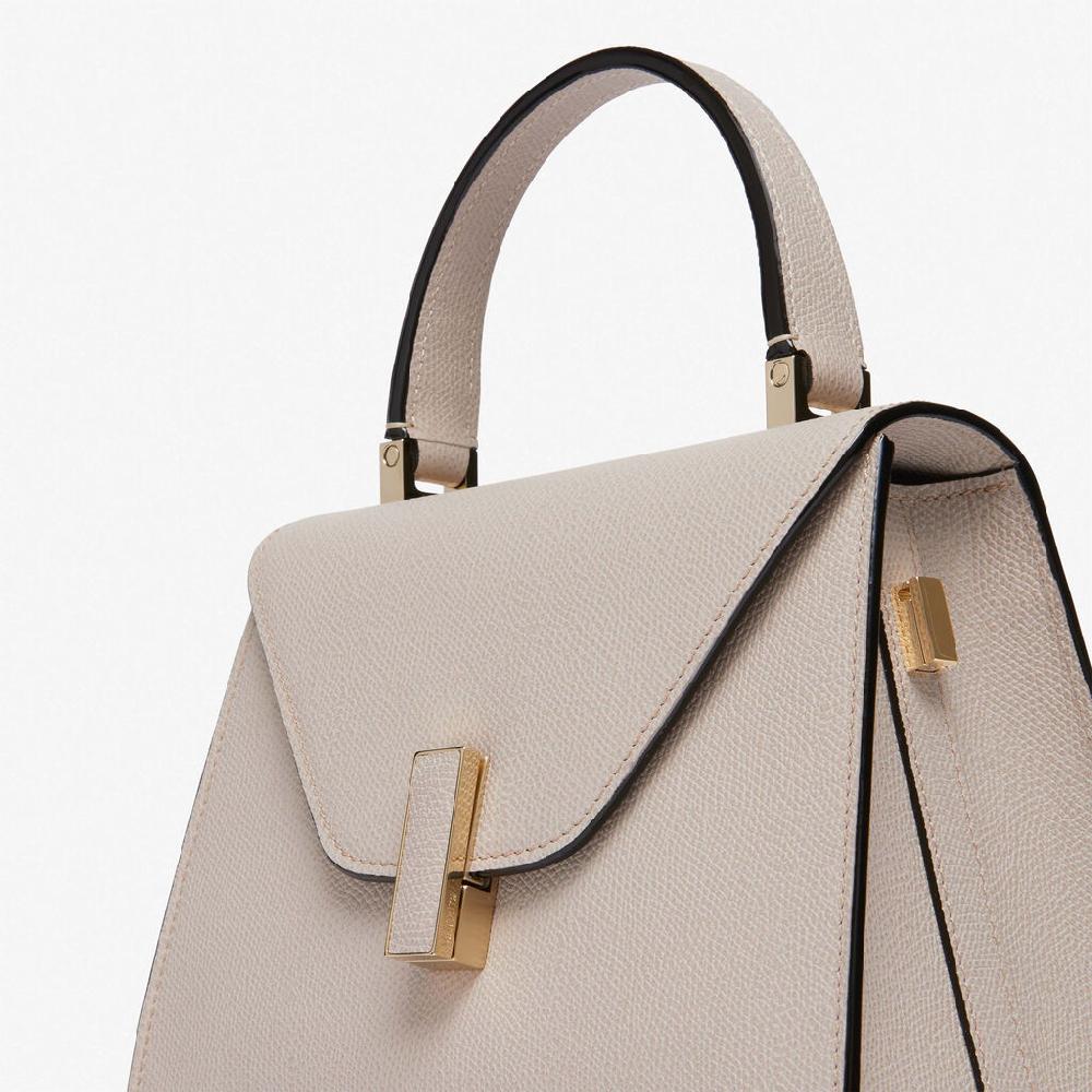 Valextra Borsa a mano raffinata in Pelle Rosa Nude | Valextra Iside Smaltimento dello stoccaggio