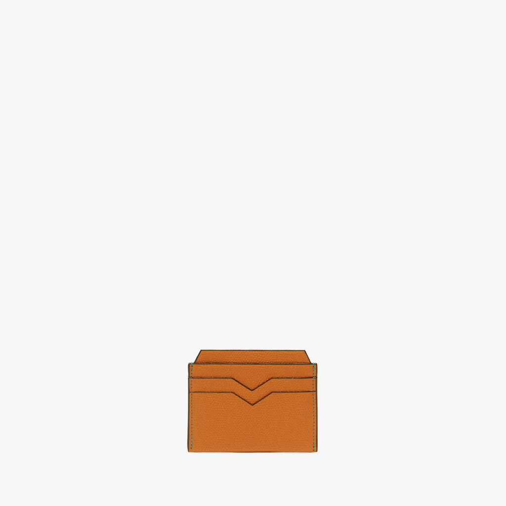 Valextra Portatessere e carte di credito in Pelle Marrone | Valextra