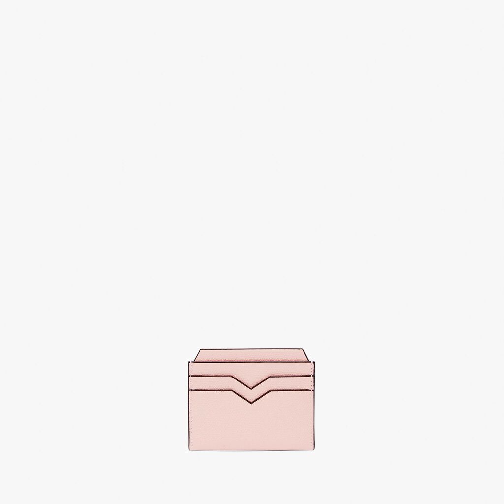 Valextra Portatessere e carte di credito in Pelle Rosa | Valextra Latest stili