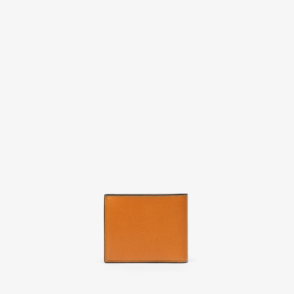 Valextra Portafoglio versatile Bifold in Pelle Marrone | Valextra Offerta speciale della fabbrica