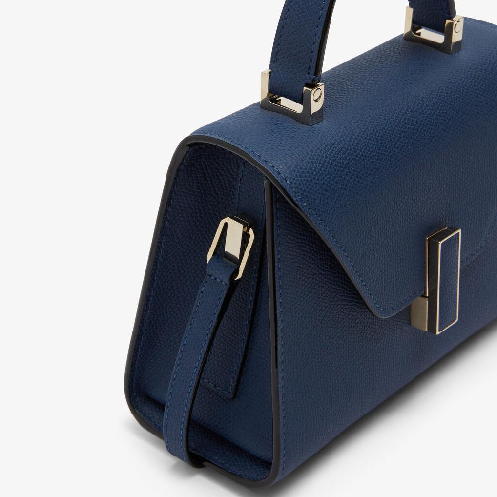 Valextra Borsa a tracolla Donna in Pelle Blu Zaffiro | Valextra Iside 50% di sconto con spedizione gratuita