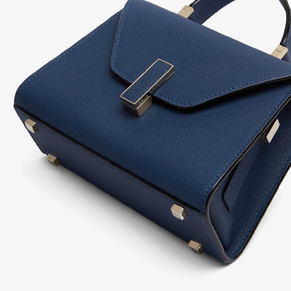 Valextra Borsa a tracolla Donna in Pelle Blu Zaffiro | Valextra Iside 50% di sconto con spedizione gratuita