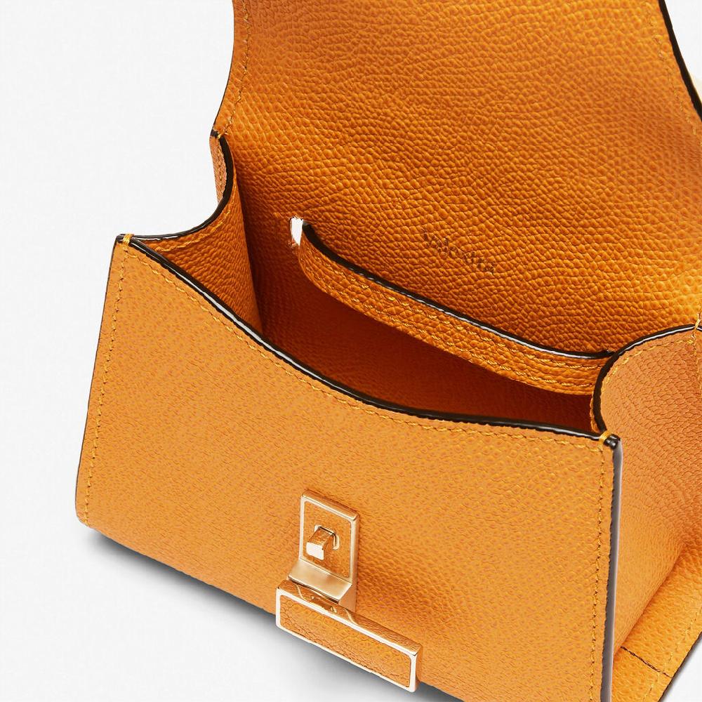 Valextra Borsa da cintura in pelle marrone con tracolla | Valextra Iside Black Friday Prezzi