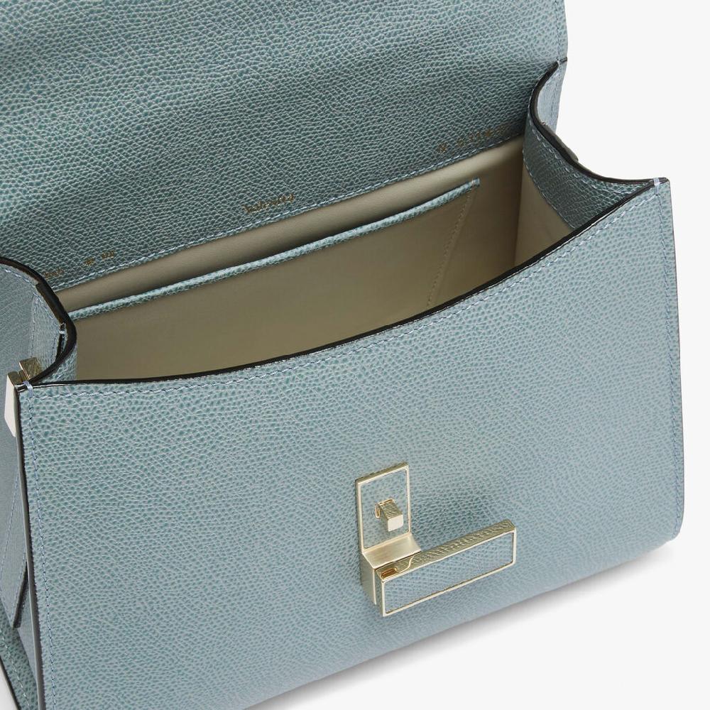 Valextra Borsa a mano Mini in Pelle Blu | Valextra Iside In vendita
