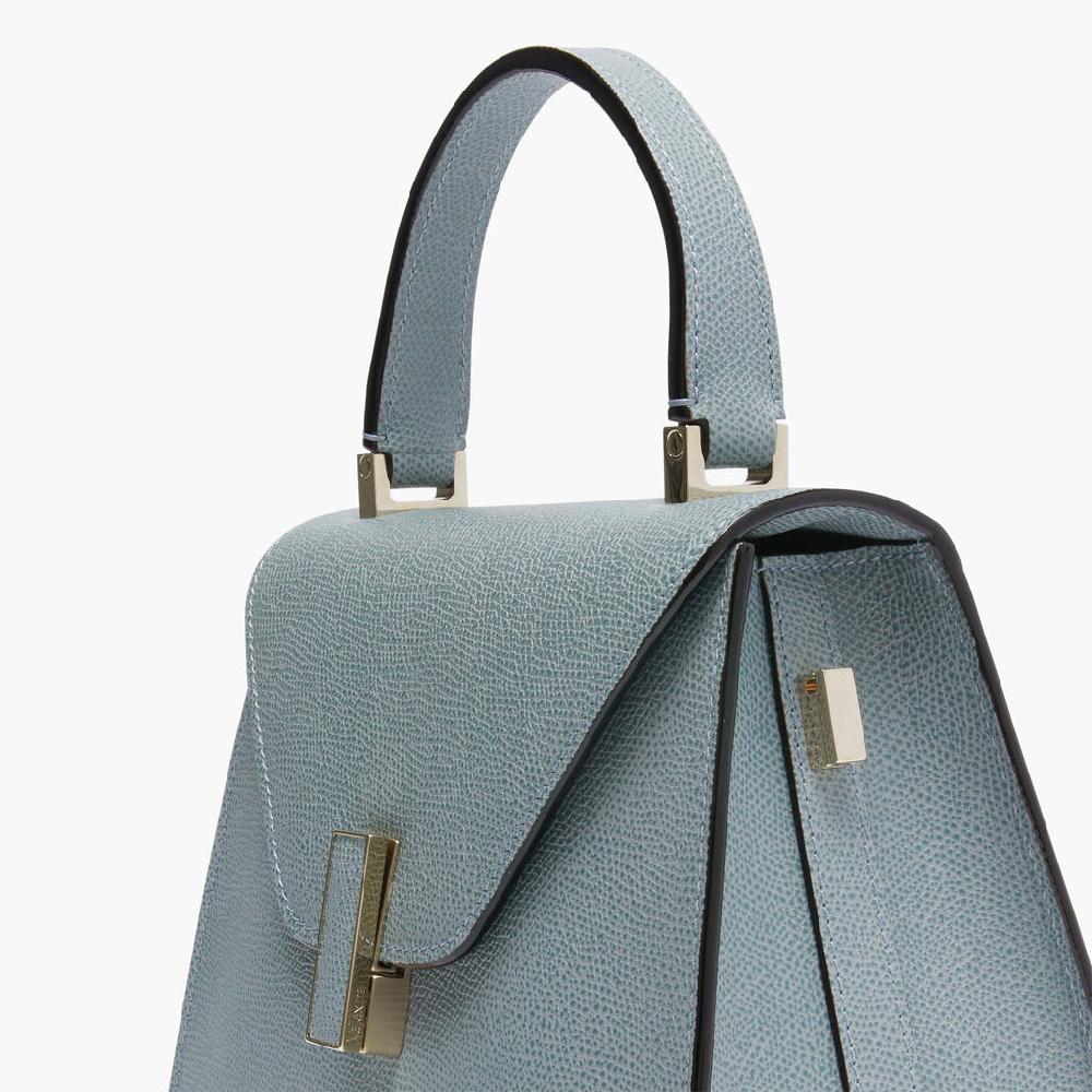 Valextra Borsa a mano Mini in Pelle Blu | Valextra Iside In vendita