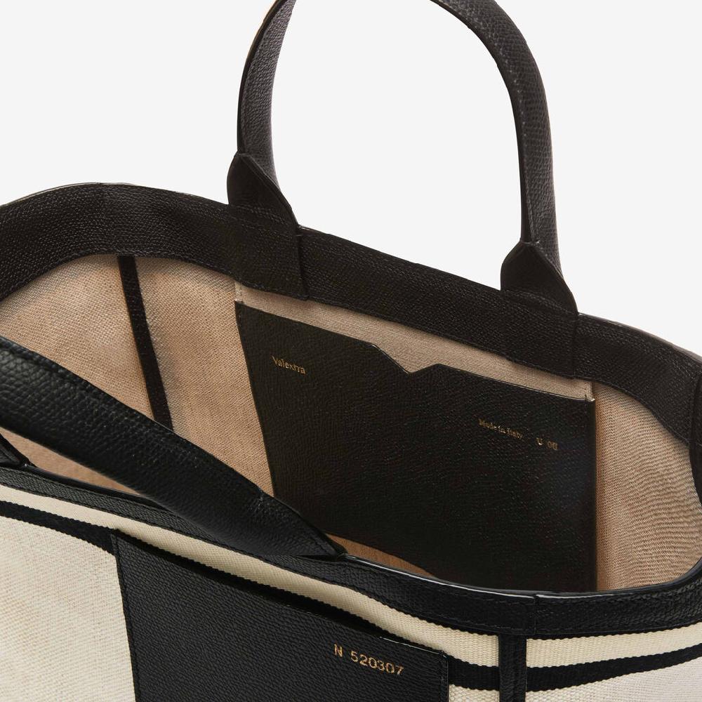Valextra Tote bag Mini in Tessuto Marrone | Valextra Hotsell