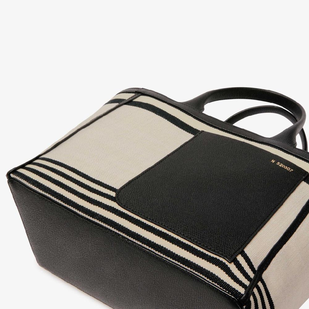 Valextra Tote bag Mini in Tessuto Marrone | Valextra Hotsell