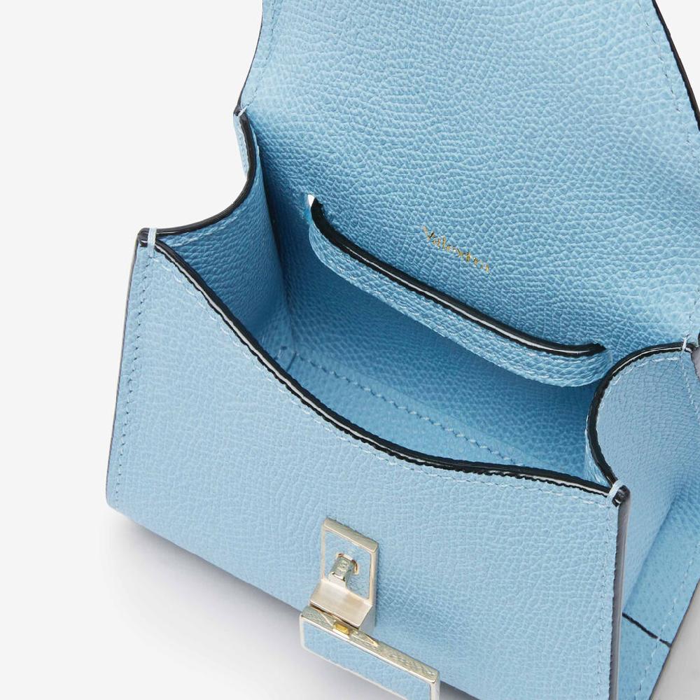 Valextra Borsa cintura da Donna di Lusso in Pelle Blu | Valextra Iside Offerta speciale