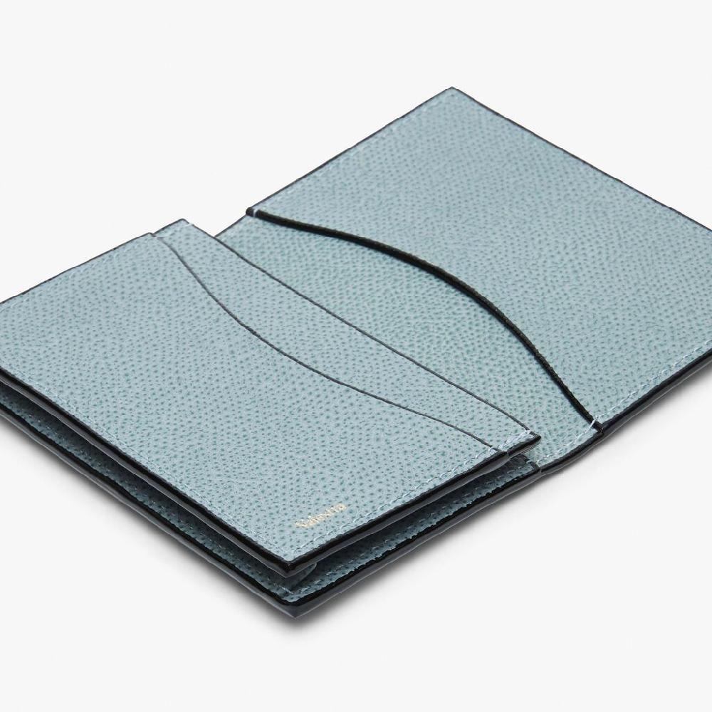 Valextra Porta carte di credito in Pelle Azzurra cerulea | Valextra Offerta Anniversario