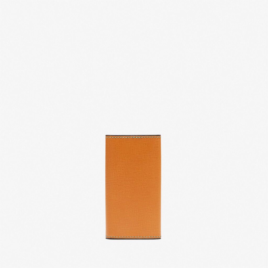 Valextra Portachiavi in Pelle Marrone | Valextra Liquidazione