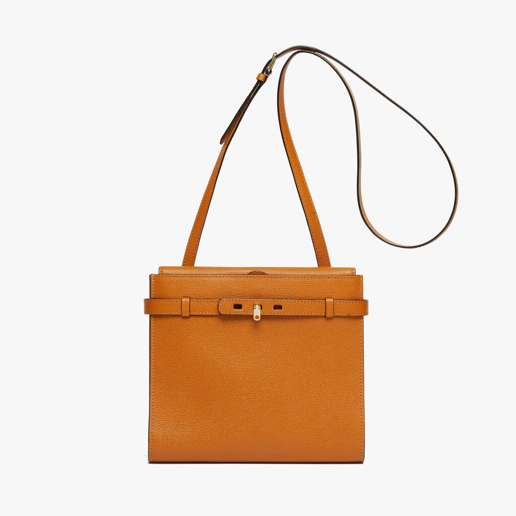 Valextra Borsa a tracolla da Donna in Pelle Marrone | Valextra Brera