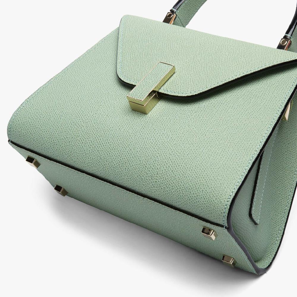 Valextra Borsa a mano da Donna in Pelle Verde Acqua | Valextra Iside Offerta settimanale