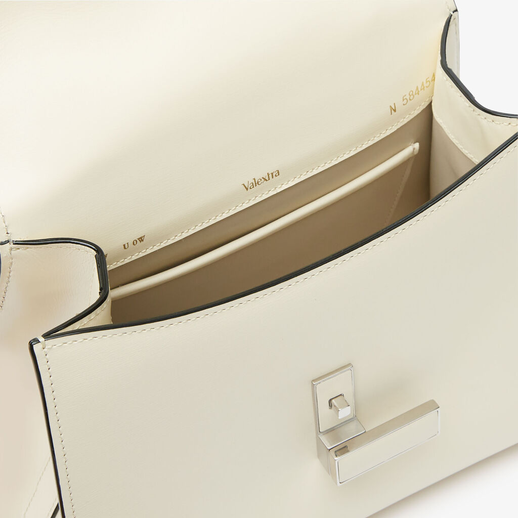 Valextra Borsa a mano Donna in Pelle palmellata Bianca | Valextra Iside ACQUISTA ORA