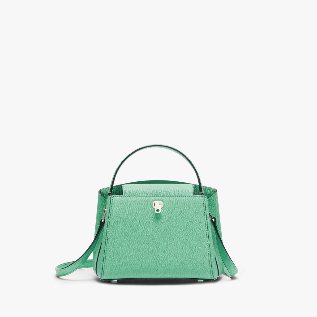 Valextra Borsetta piccola in Pelle Verde acqua | Valextra Brera Fino al 65% di sconto