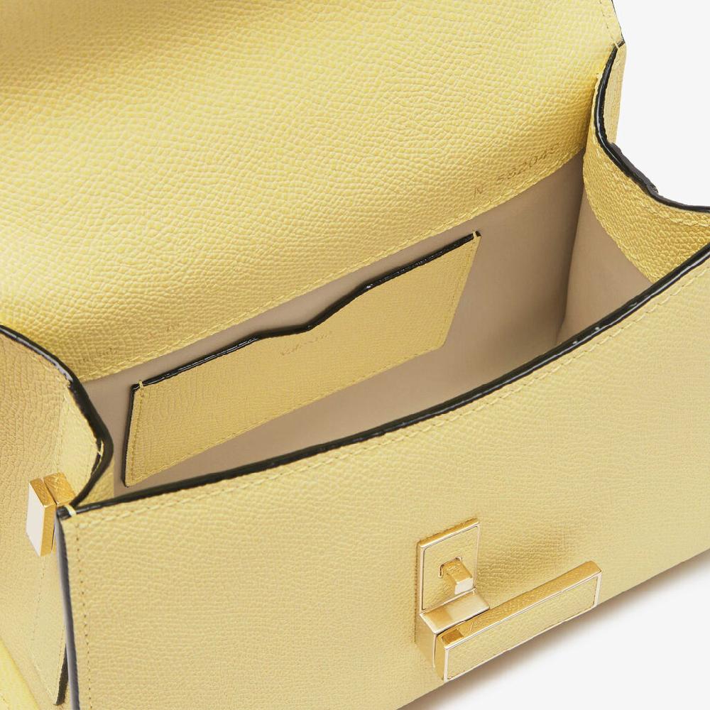 Valextra Borsetta a tracolla da Donna di Lusso Gialla | Valextra Iside Sconti questo mese