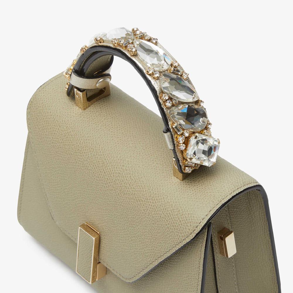 Valextra Copri maniglia per borse da Donna Oro con strass | Valextra Iside Spedizione Gratuita