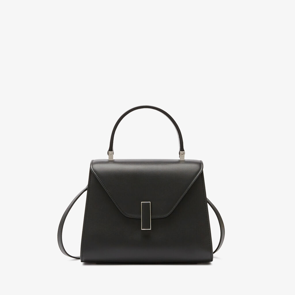 Valextra Borsa a mano da Donna in Pelle palmellata Nera | Valextra Iside