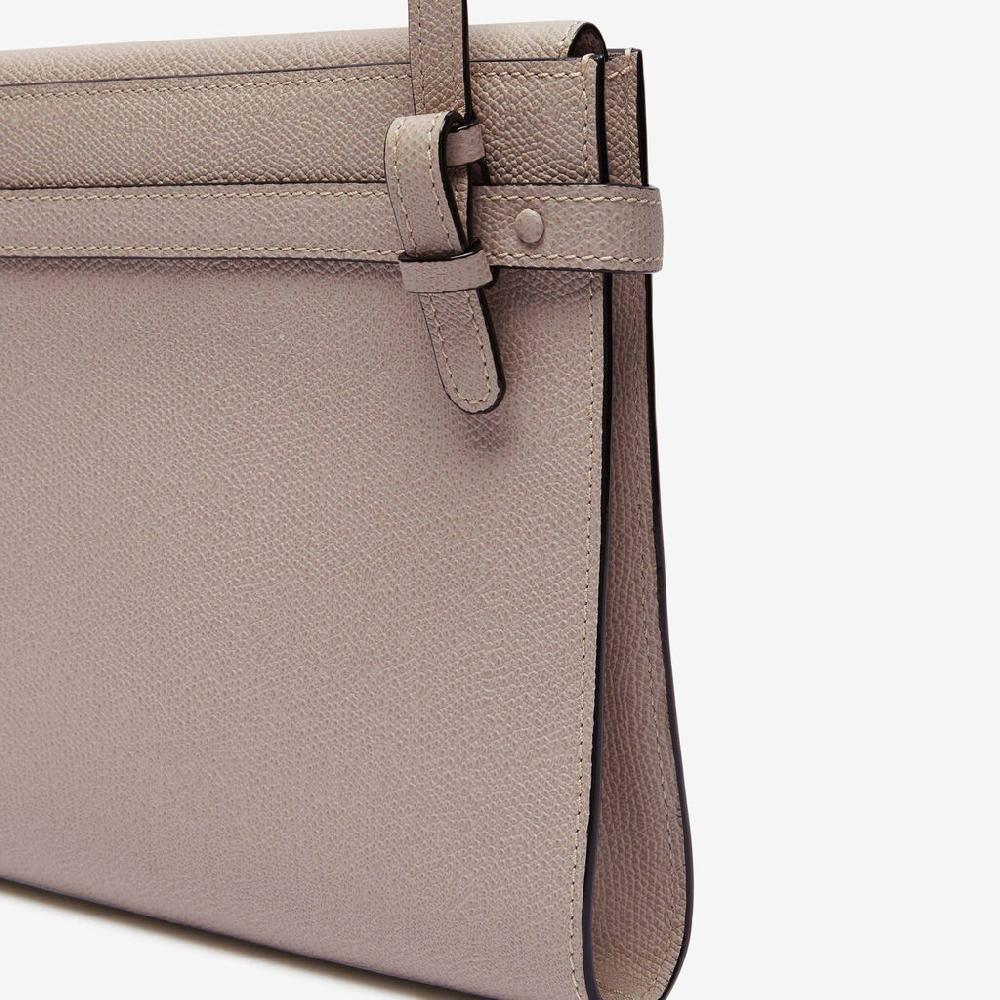 Valextra Borsa tracolla da Donna in Pelle Rosa Nude | Valextra Brera Economico