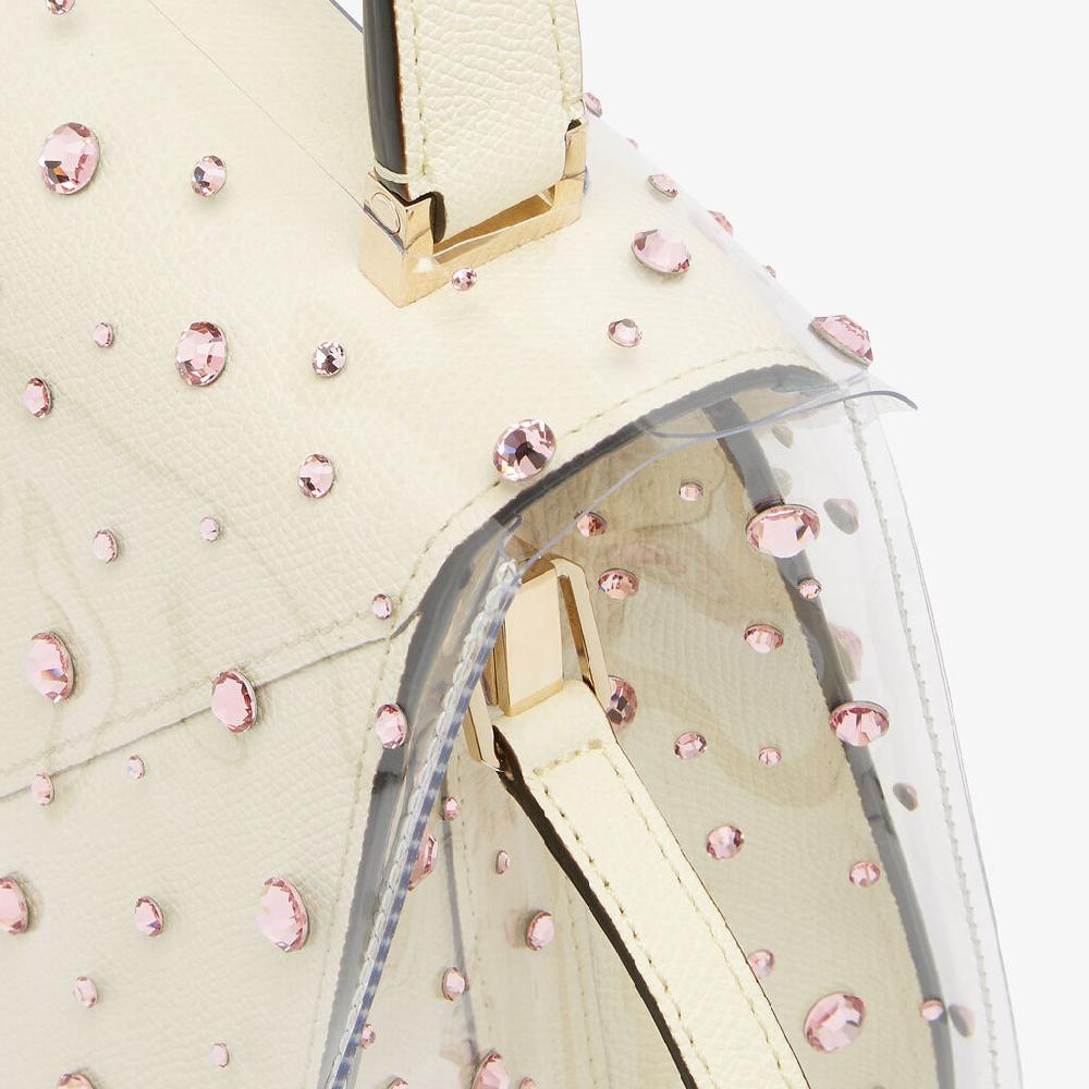 Valextra RAINCOAT PICCOLO ISIDE ECOLINE SHEER CON STRASS PRECIOSA E LOGO VALEXTRA Saldi