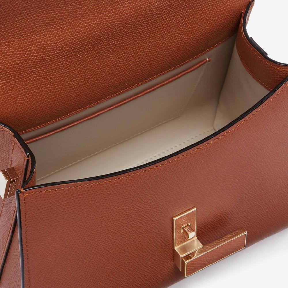 Valextra Borsa a mano da Donna Mini in Pelle Marrone | Valextra Iside I Più Venduti