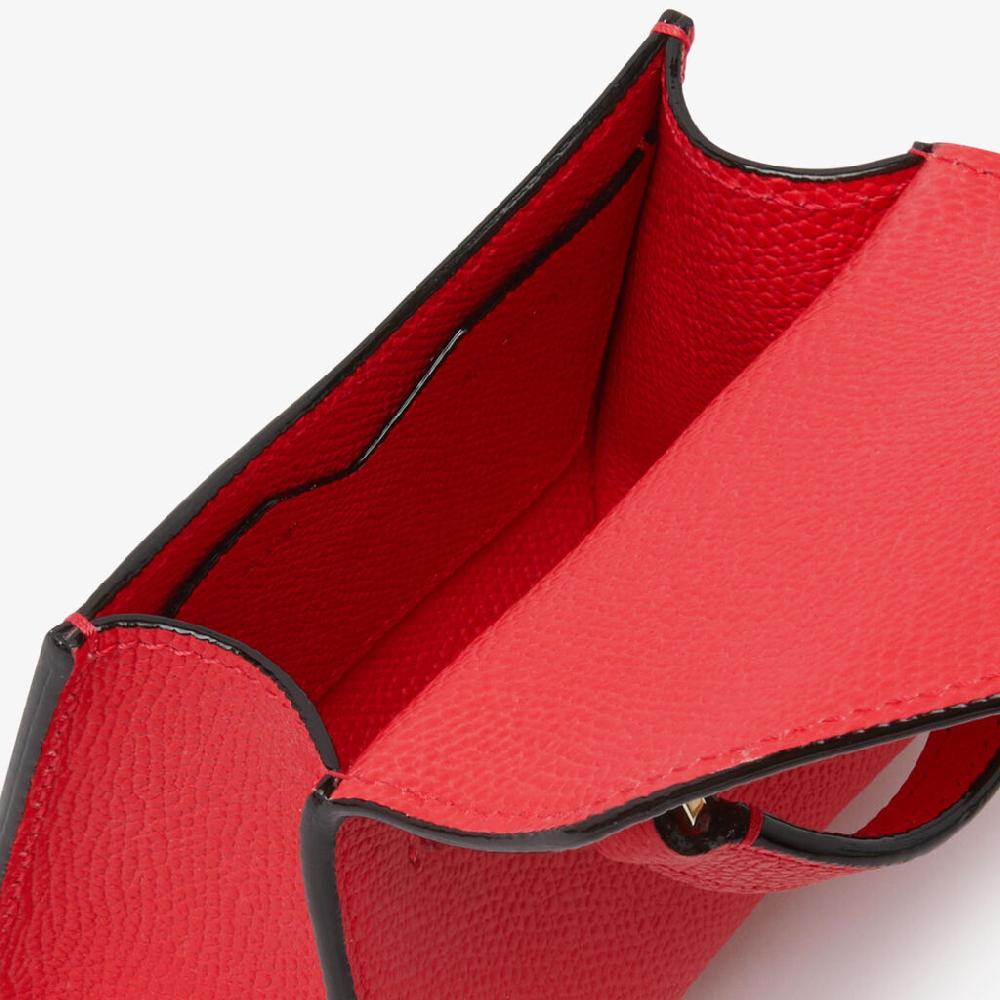 Valextra Borsa cintura da Donna di Lusso in Pelle Rossa | Valextra Iside Prezzo di fabbrica