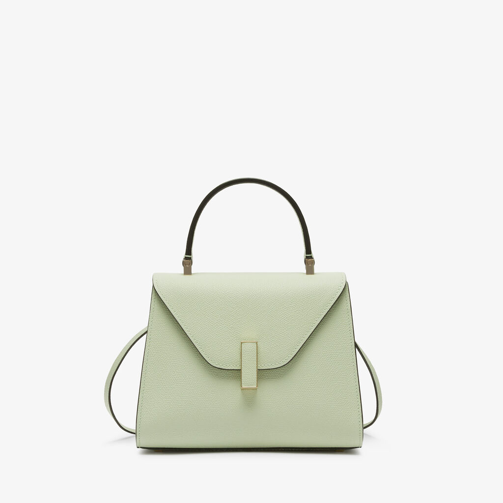 Valextra Borsa a mano da Donna Mini in Pelle Verde | Valextra Iside Offerta natalizia