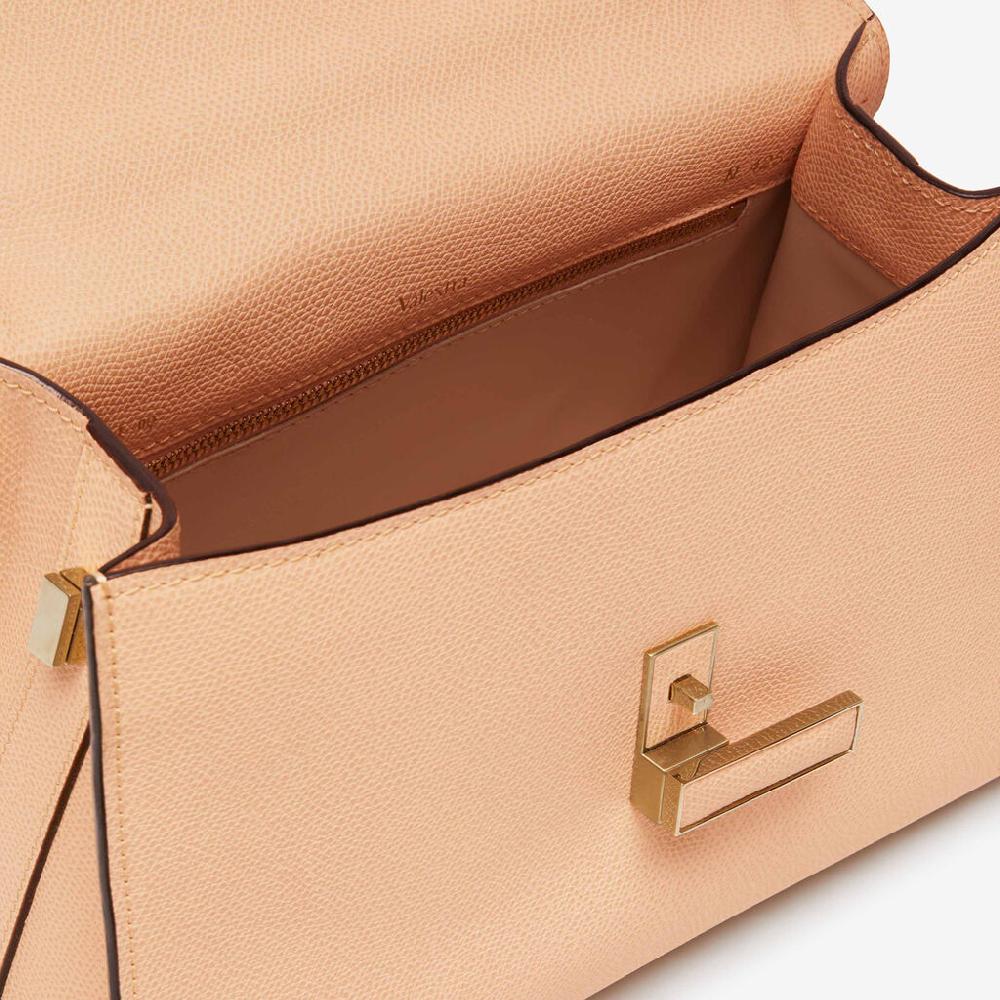 Valextra Borsa a mano da Donna in Pelle Rosa Cipria | Valextra Iside Offerta settimanale