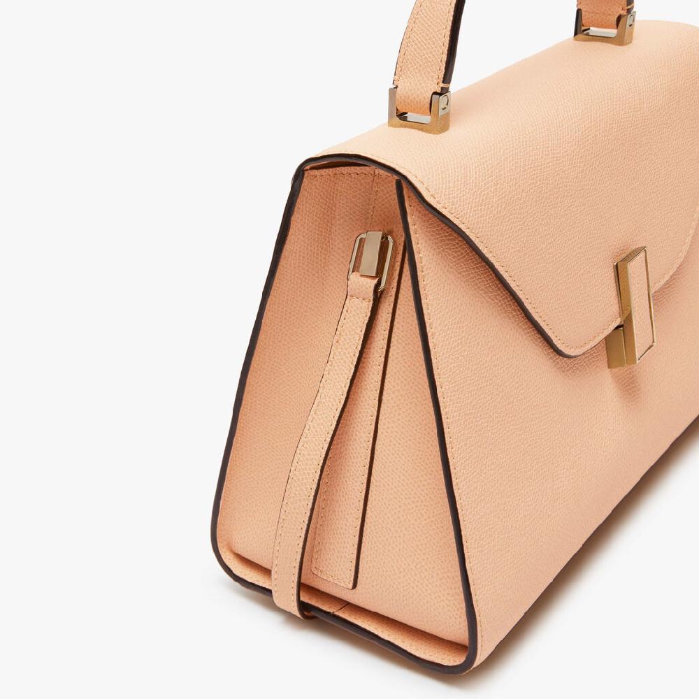 Valextra Borsa a mano da Donna in Pelle Rosa Cipria | Valextra Iside Offerta settimanale