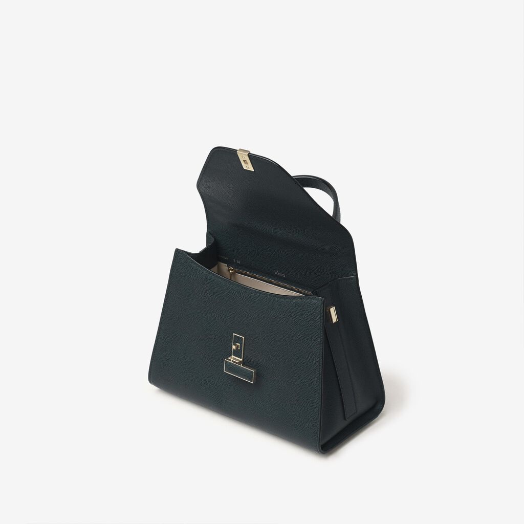 Valextra Borsa a mano Media in Pelle Verde | Valextra Iside Solo un giorno rimasto