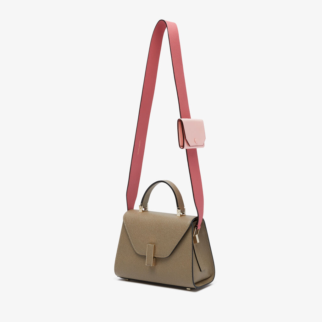 Valextra Tracolla per borsa da Donna in Pelle Rosa di Lusso | Valextra Duty-free