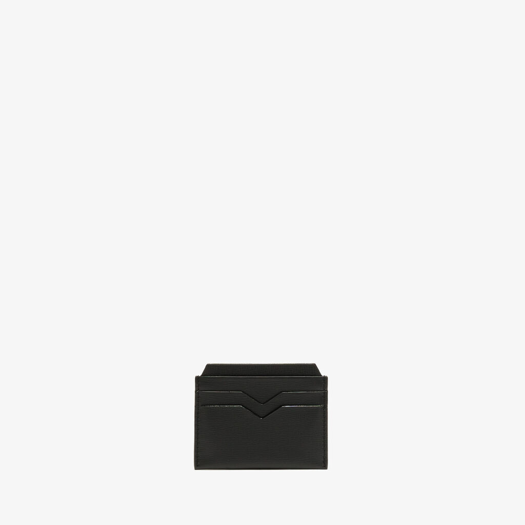 Valextra Porta carte di credito compatto in Pelle Nera | Valextra Nuovo