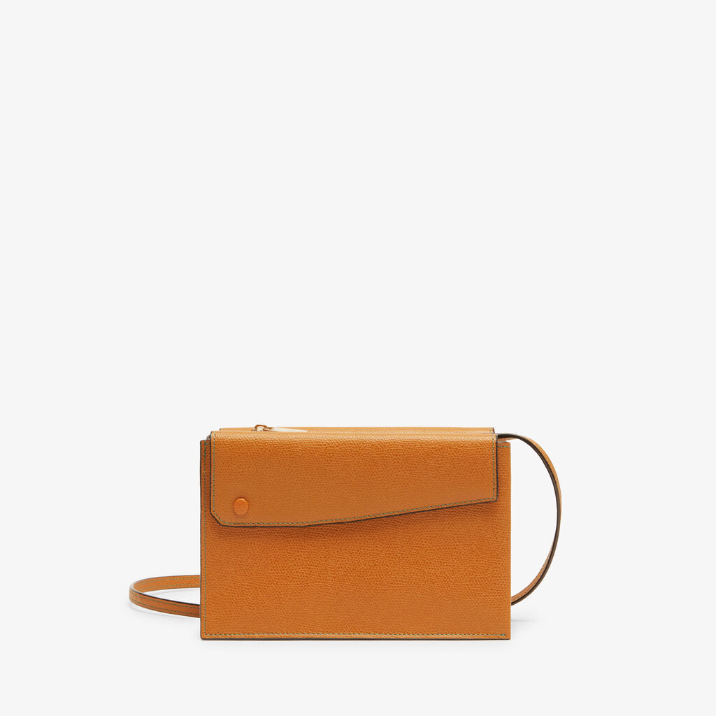 Valextra Borsetta piccola Mini in Pelle Marrone | Valextra Pocket