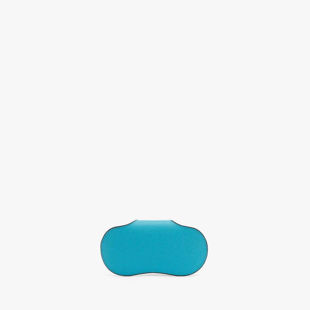 Valextra Custodia porta occhiali di Lusso in Pelle Blu | Valextra Offerta