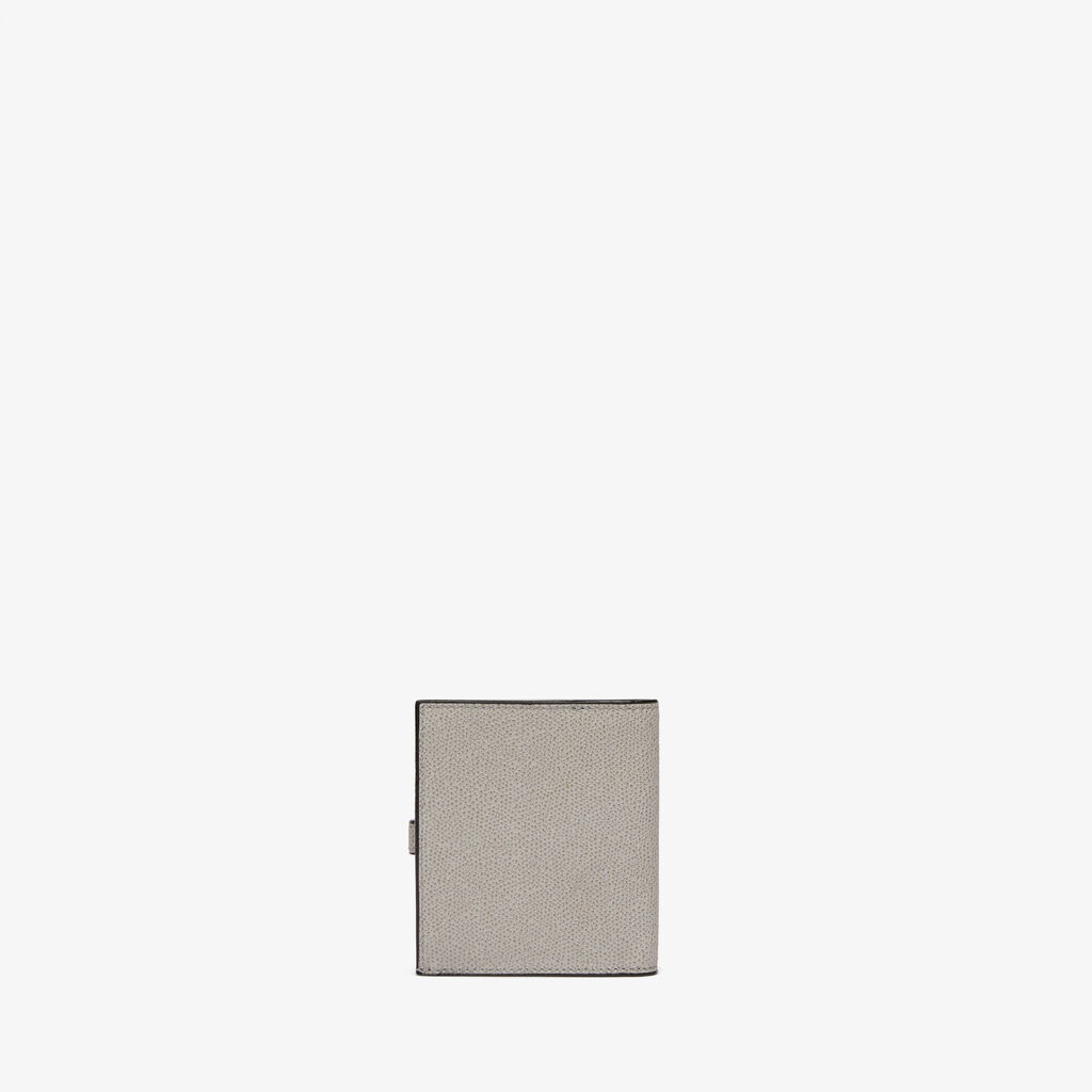 Valextra Portafoglio piccolo in Pelle Grigio chiaro | Valextra Outlet