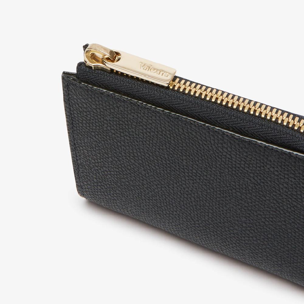Valextra Portachiavi in Pelle Blu Notte di Lusso | Valextra Zip Around Offerte