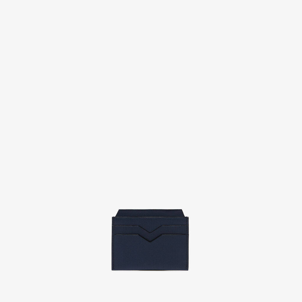 Valextra Portatessere da Donna di Lusso in Pelle Blu | Valextra Fornitura limitata