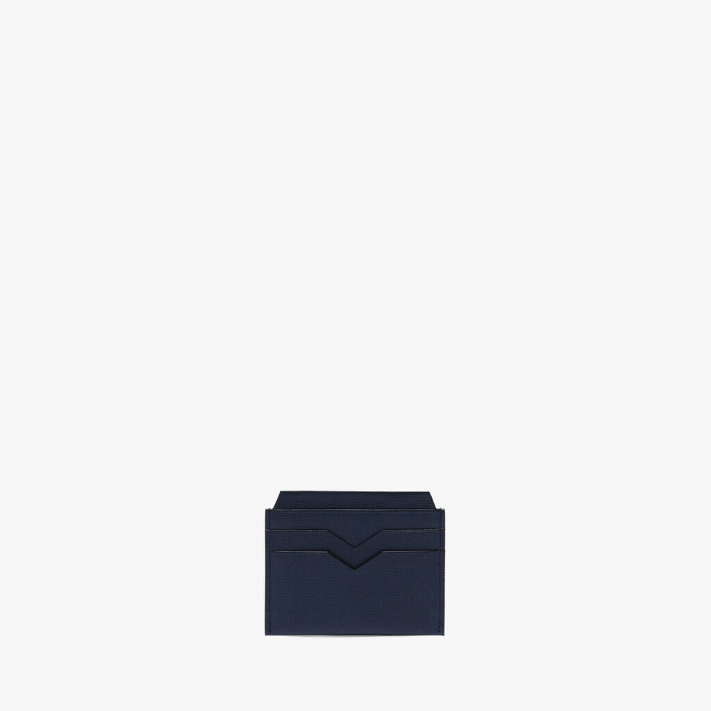 Valextra Portatessere da Donna di Lusso in Pelle Blu | Valextra Fornitura limitata
