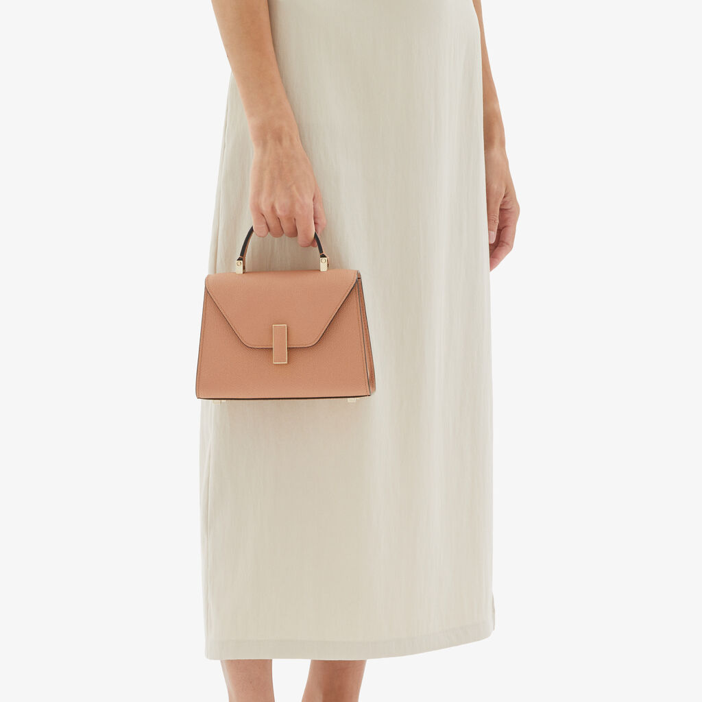Valextra Borsa a tracolla Donna di Lusso in Pelle Marrone | Valextra Iside Offerta San Valentino