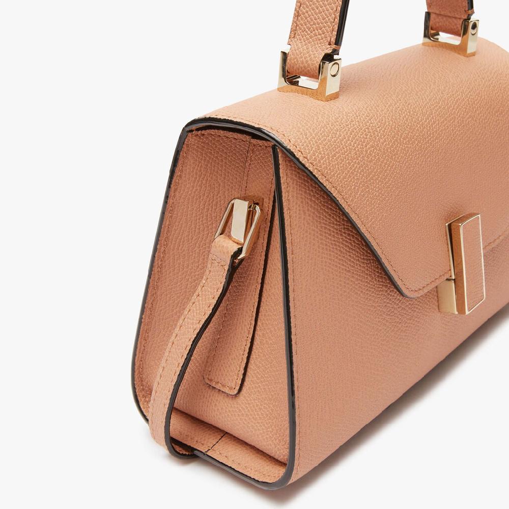 Valextra Borsa a tracolla Donna di Lusso in Pelle Marrone | Valextra Iside Offerta San Valentino