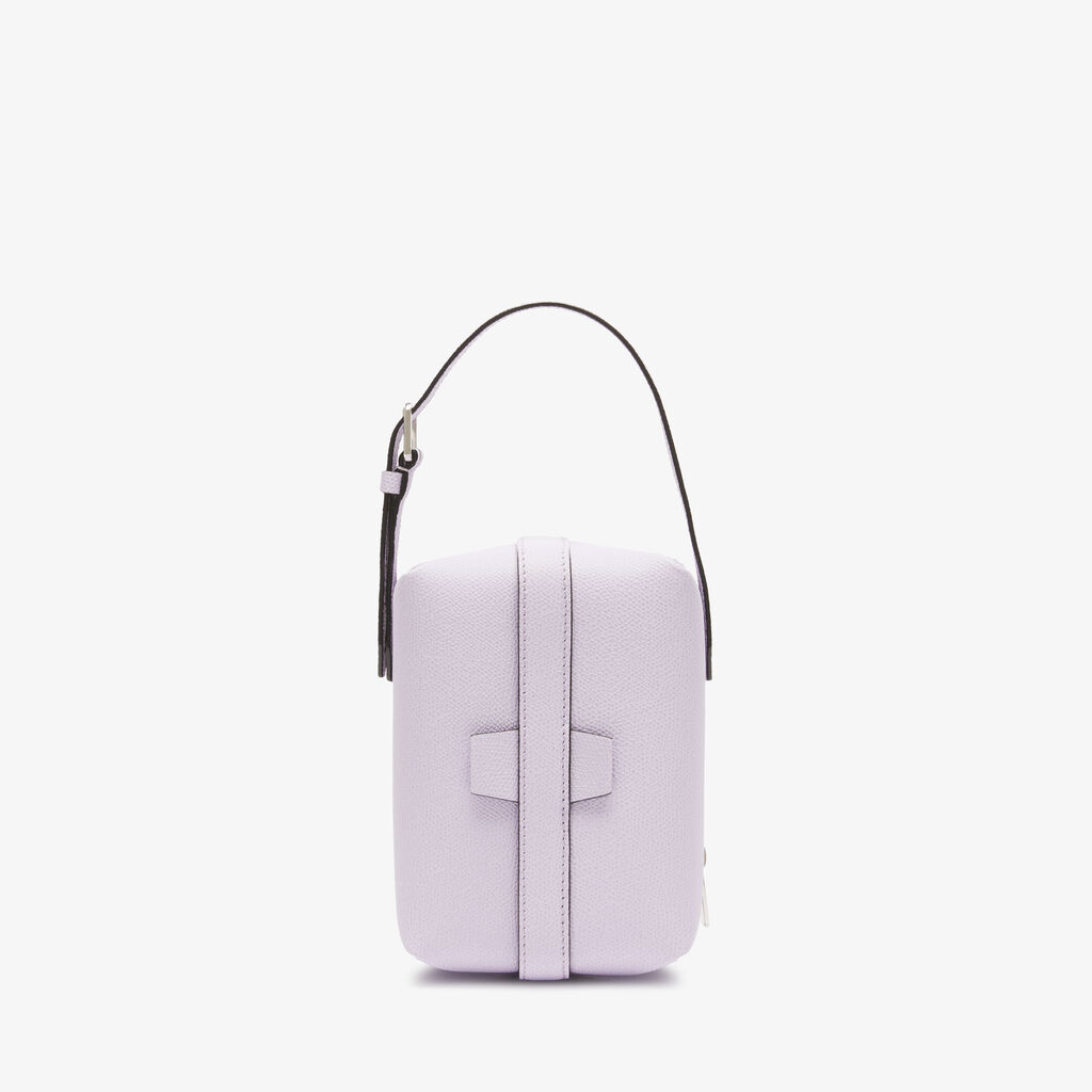 Valextra Borsa tracolla Donna di Lusso in Pelle Lilla | Valextra Tric Trac Offerta temporanea