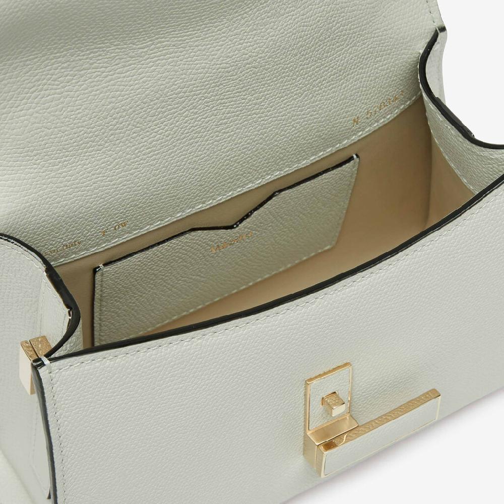 Valextra Borsa a tracolla Donna in Pelle rigida Bianca | Valextra Iside Offerte speciali