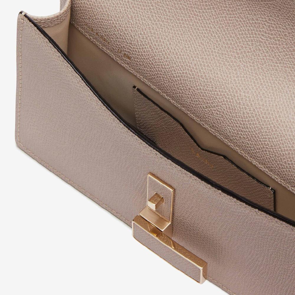 Valextra Clutch da Donna in Pelle Rosa di Lusso | Valextra Iside Ultimi due giorni