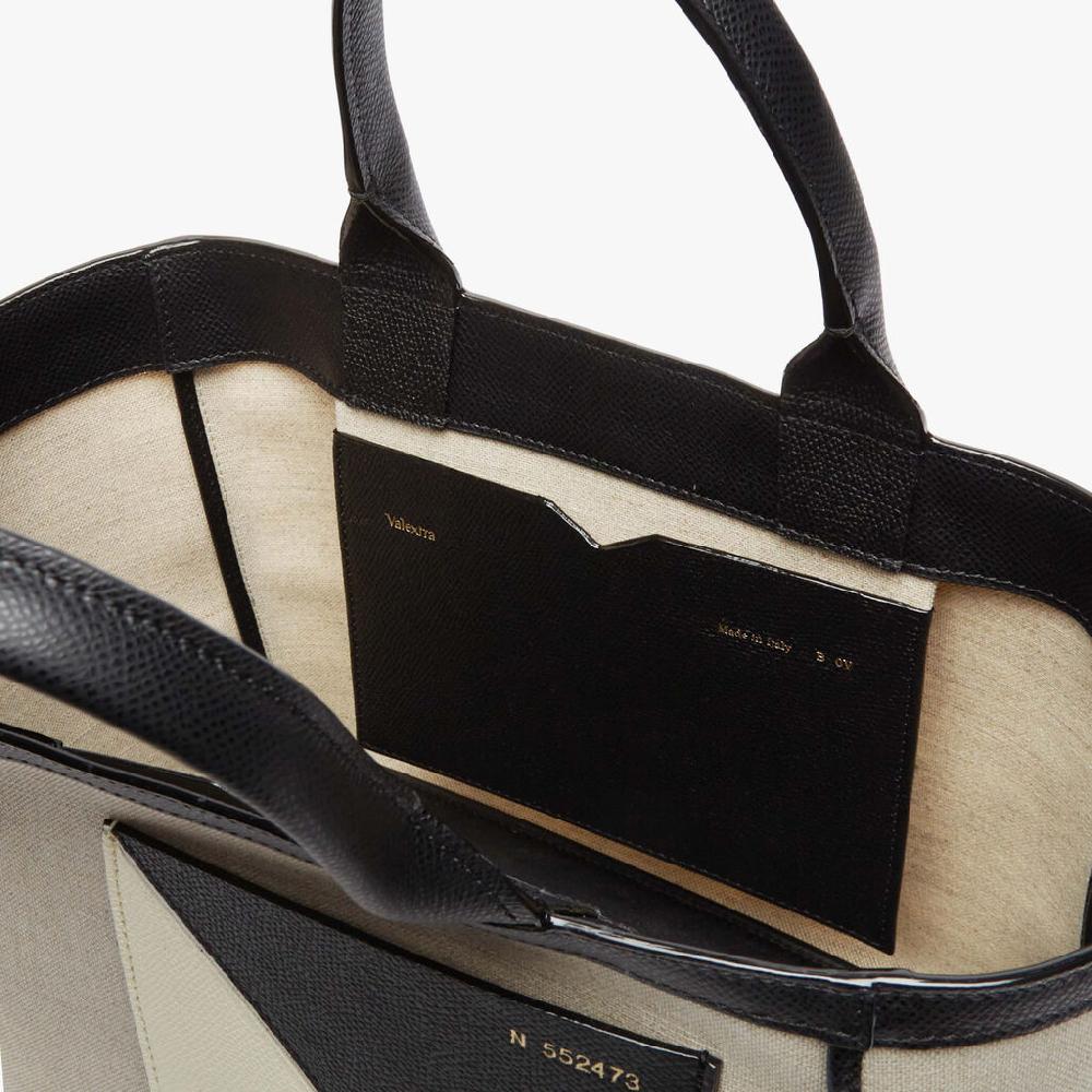 Valextra Borsa tote in Tessuto da Donna Marrone di Lusso | Valextra Ultimo giorno
