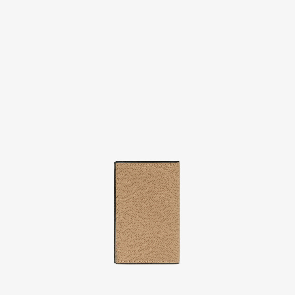 Valextra Porta carte di credito da Donna di Lusso in Pelle Beige | Valextra Fino al 65% di sconto