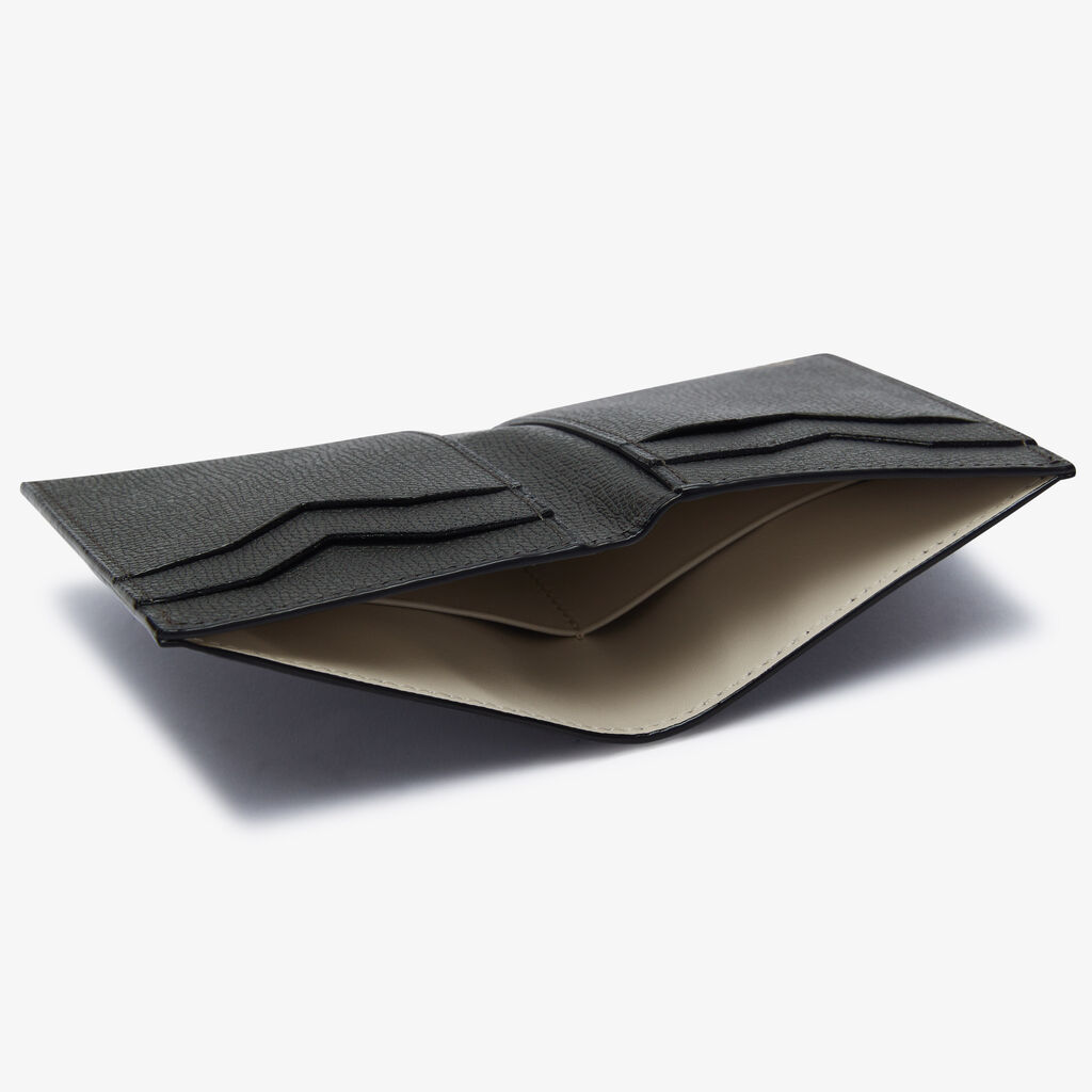 Valextra Portafoglio bifold da Donna in Pelle Grigia di Lusso | Valextra 50% di sconto con spedizione gratuita