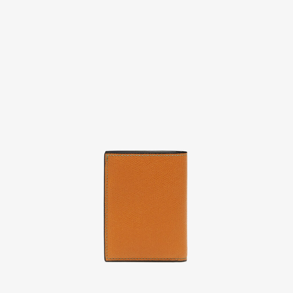 Valextra Portafoglio bifold di Lusso in Pelle Marrone | Valextra Trasporto libero internazionale
