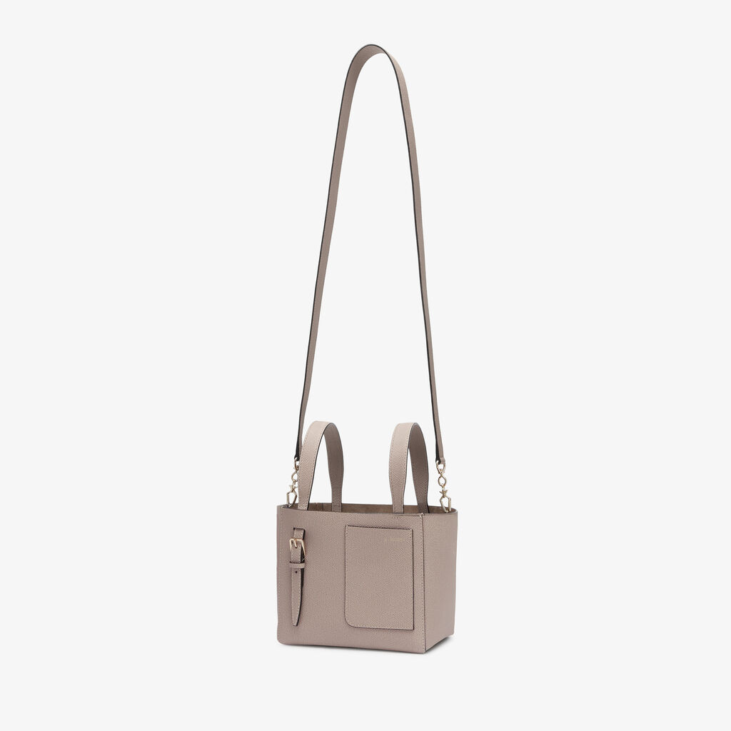 Valextra Borsa a secchiello da Donna in Pelle Rosa Nude | Valextra Soft In vendita