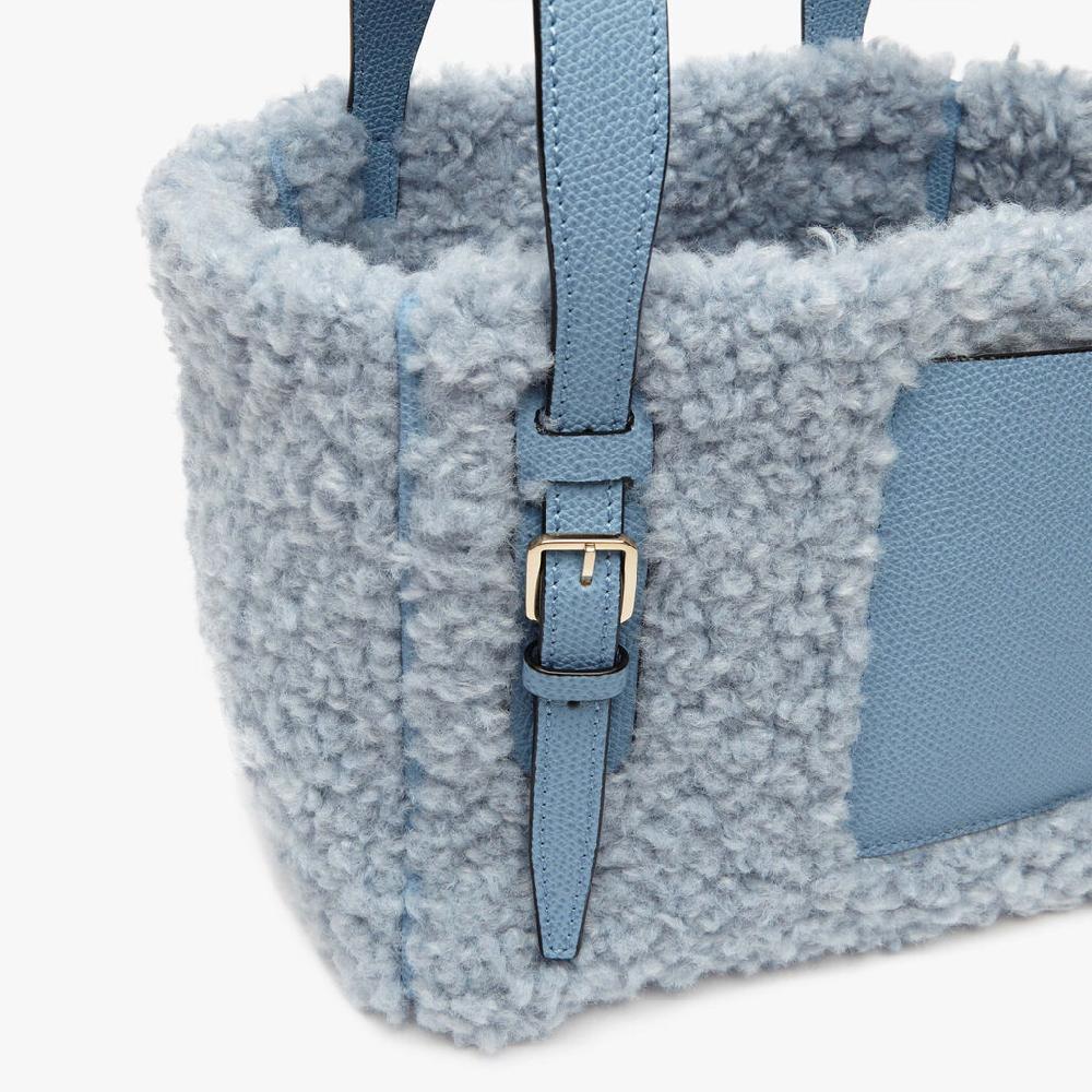 Valextra Borsa a secchiello da Donna Azzurra di Lusso | Valextra Soft 50% di sconto per tempo limitato