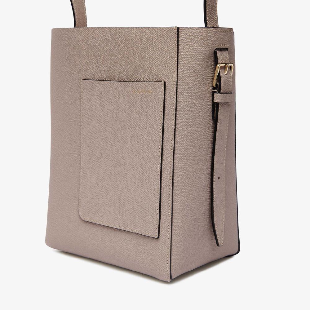 Valextra Borsa a secchiello da Donna in Pelle Rosa | Valextra Soft Promozione